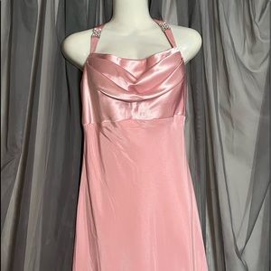 Ladies Blush formal dress